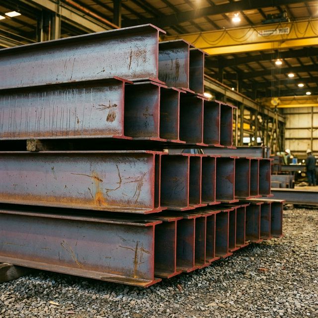 تیرآهن بال‌پهن هاش دقیق